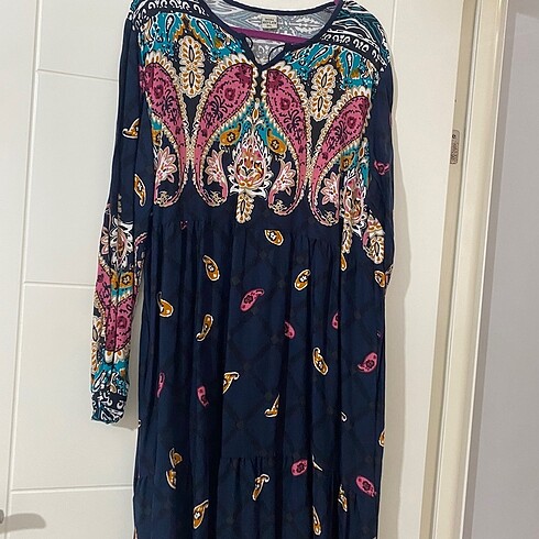 xl Beden lacivert Renk Sıfır kadın elbise