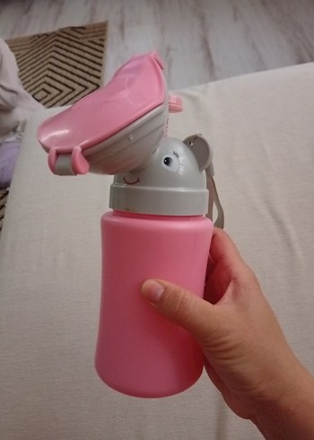 Pembe Çocuk Termos Şişesi - Görsel 3