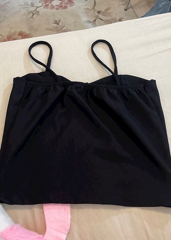 Siyah Payetli Göğüs Detaylı Midi Bustiyer - Görsel 3