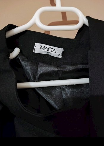 uzun etek kısa ceket takım siyah - Görsel 3