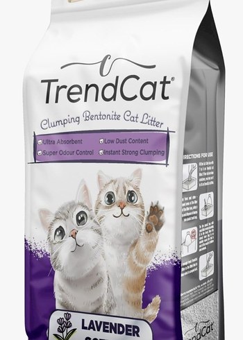 TrendCat Ultra Emici Topaklanan Kedi Kumu - Görsel 4