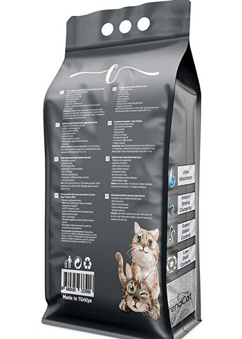 TrendCat Ultra Emici Topaklanan Kedi Kumu - Görsel 3