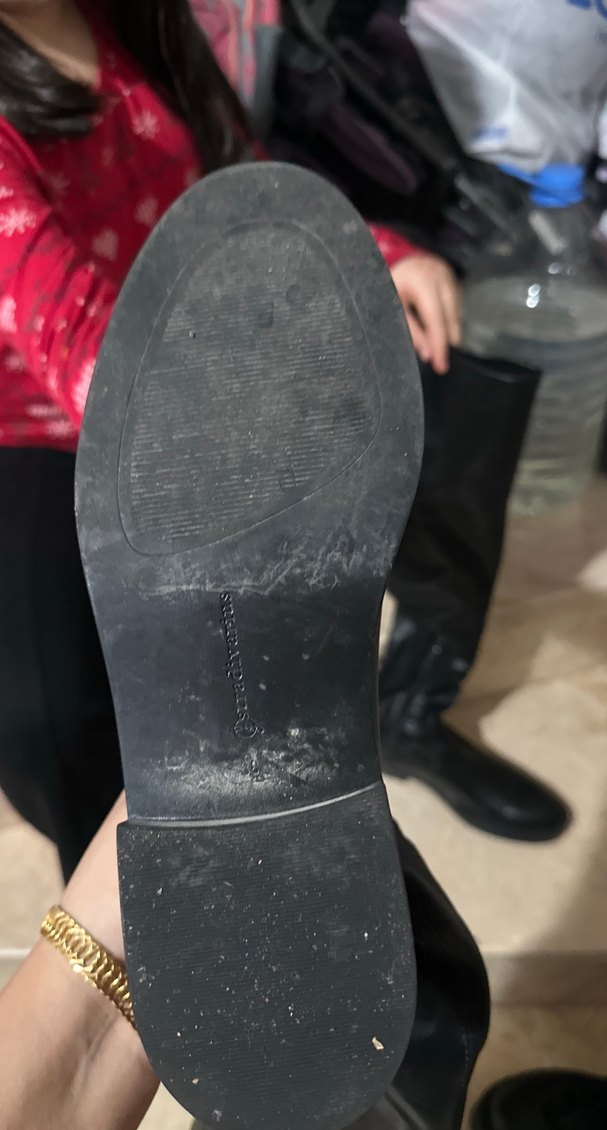 Kadın Siyah Deri Dizüstü Çizme - Görsel 3