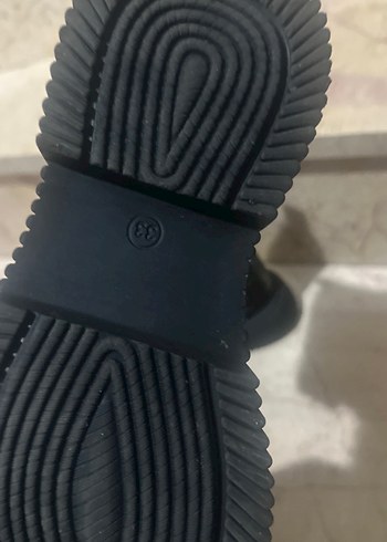 Siyah Lastik Goth Tarzı çocuk  Bot - Görsel 4