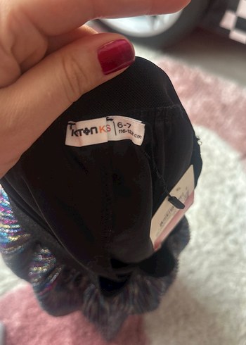 Kız Çocuk Çok Renkli Pilili Etek - Görsel 3