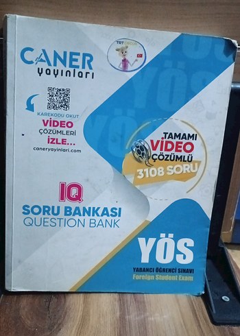 Caner Yayınları YÖS Soru Bankası Video Çözümlü