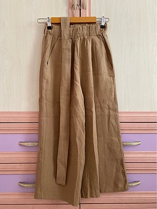 Camel culotte pantolon