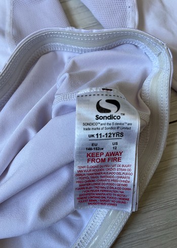 Sondico Beyaz Çocuk Uzun Kollu Atlet - Görsel 6