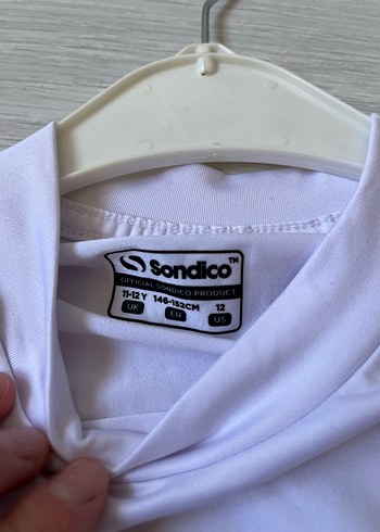 Sondico Beyaz Çocuk Uzun Kollu Atlet - Görsel 7