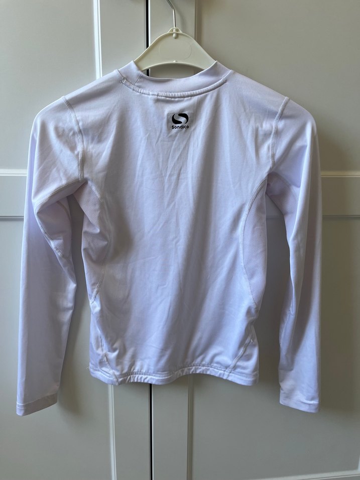 Sondico Beyaz Çocuk Uzun Kollu Atlet - Görsel 3