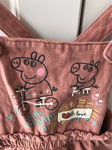 12-18 Ay Beden Peppa pig salopet