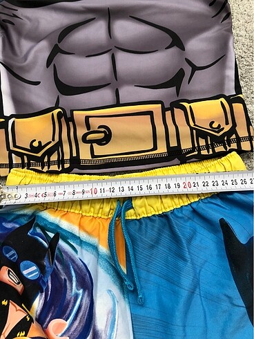 8 Yaş Beden çeşitli Renk Batman alt ve üst mayo