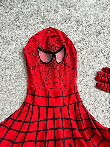 Standart Beden Beden çeşitli Renk Spider man kostümu