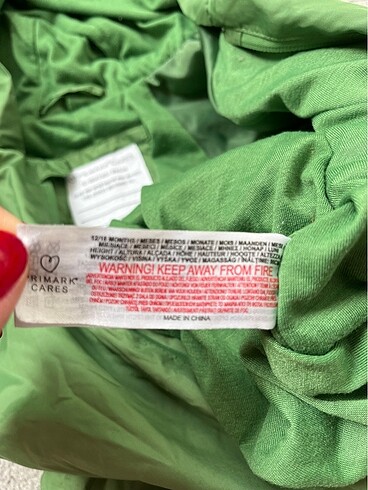 Primark tulum rüzgarlık - Görsel 7