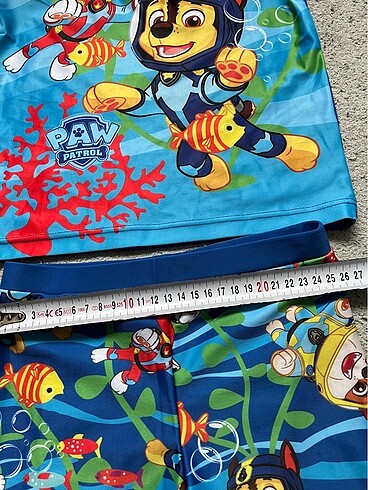 6 Yaş Beden çeşitli Renk Paw patrol mayo