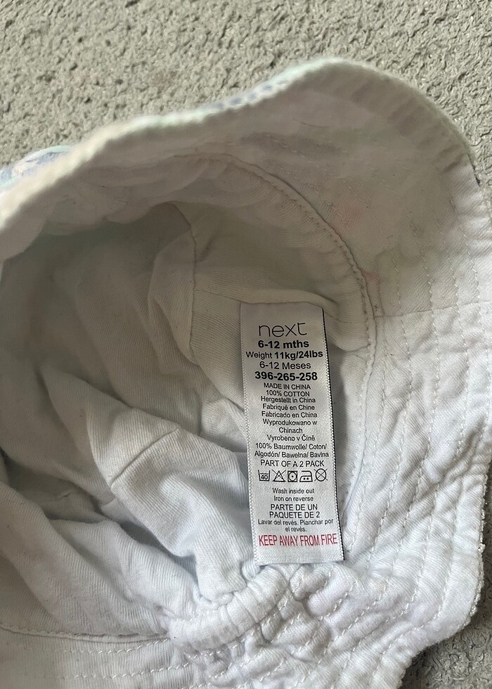 Next güneş şapkası - Görsel 3