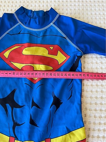 4 Yaş Beden Tu superman mayo