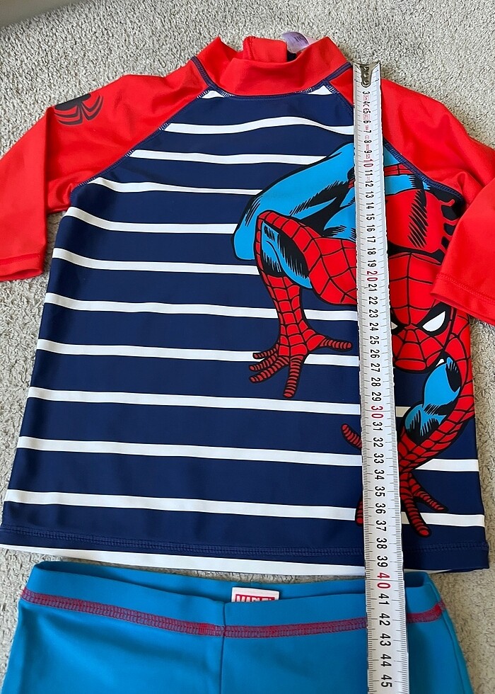 Spiderman mayo alt ve üst - Görsel 2