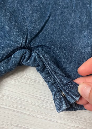 9-12 Ay Beden mavi Renk M&co salopet
