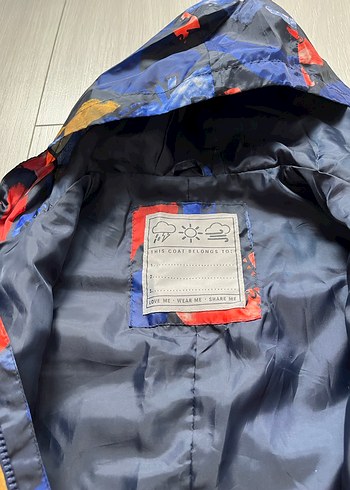 Desenli Kapüşonlu Erkek rüzgarlık Tulumu - Görsel 4