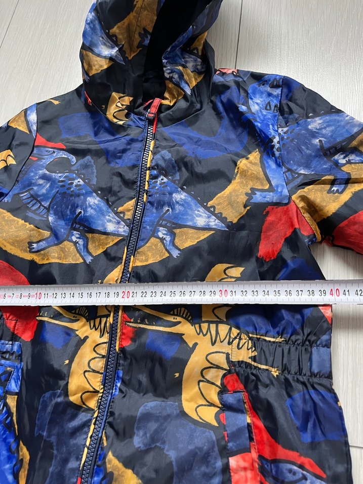 Desenli Kapüşonlu Erkek rüzgarlık Tulumu - Görsel 3