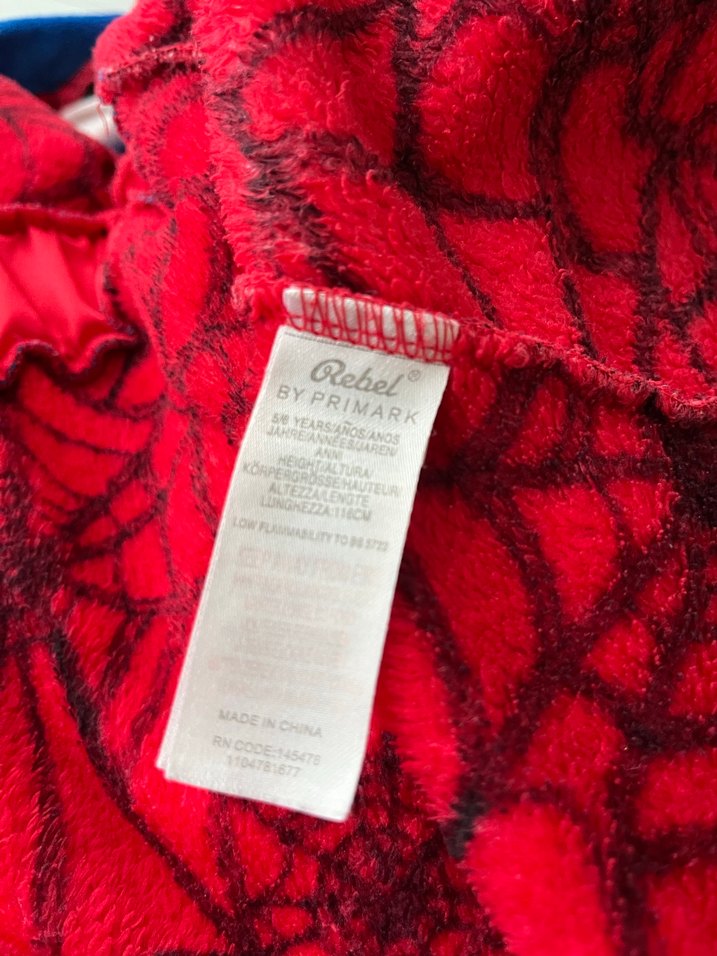 Primark Örümcek Adam Desenli Erkek Çocuk Bornoz - Görsel 5