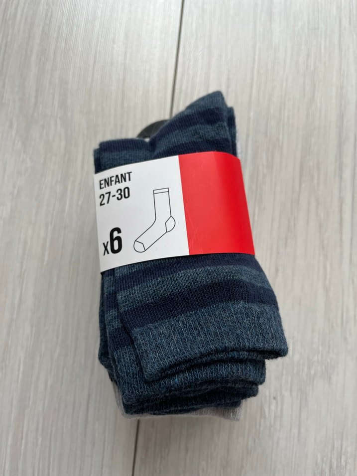 Erkek çocuk Mini Gri Çorap Seti - Görsel 2