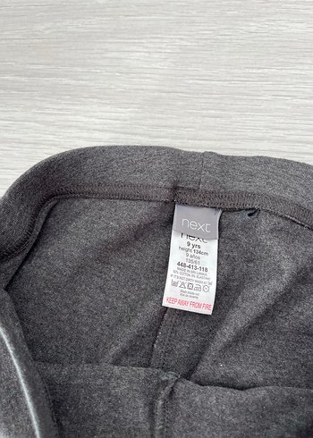 Mext ve h&m Kız Çocuk Basic Pembe ve Gri Tayt - Görsel 5
