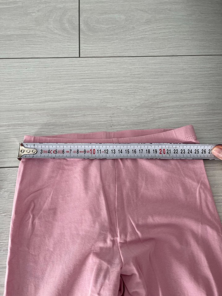 Mext ve h&m Kız Çocuk Basic Pembe ve Gri Tayt - Görsel 4