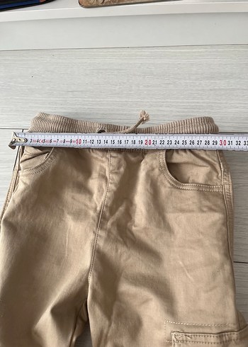 9 Yaş Beden Erkek Çocuk Bej Pantolon
