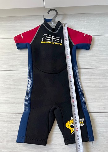 2 Yaş Beden çeşitli Renk Banana bite wetsuit