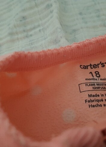 12-18 Ay Beden beyaz Renk 18 Ay Carters Koala Tulum