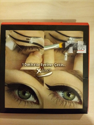 Eyeliner çekme şablonu 