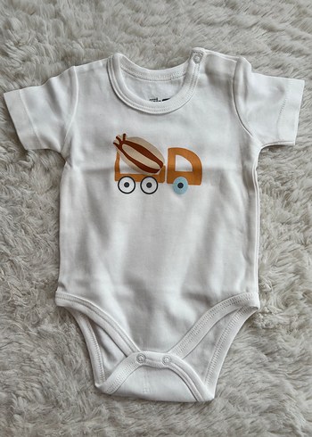 Erkek Bebek Kısa Kollu Body { Dörtlü } - Görsel 4