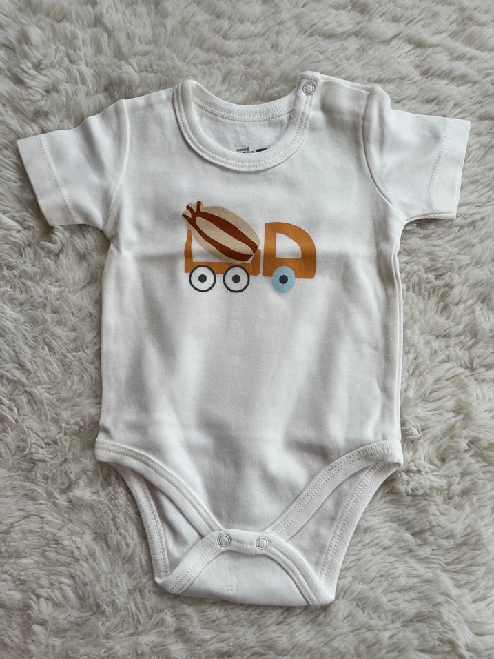 Erkek Bebek Kısa Kollu Body { Dörtlü } - Görsel 4