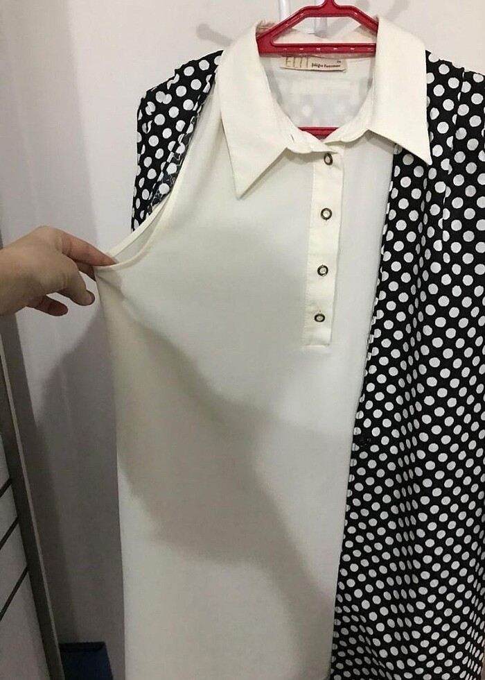 Gömlek ve yelek ceket ikili takım - Görsel 2