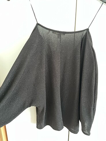 Koton şık simli bluz - Görsel 6