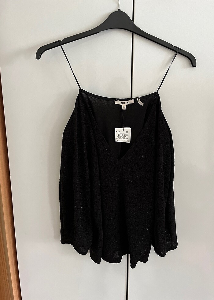 Koton şık simli bluz - Görsel 2