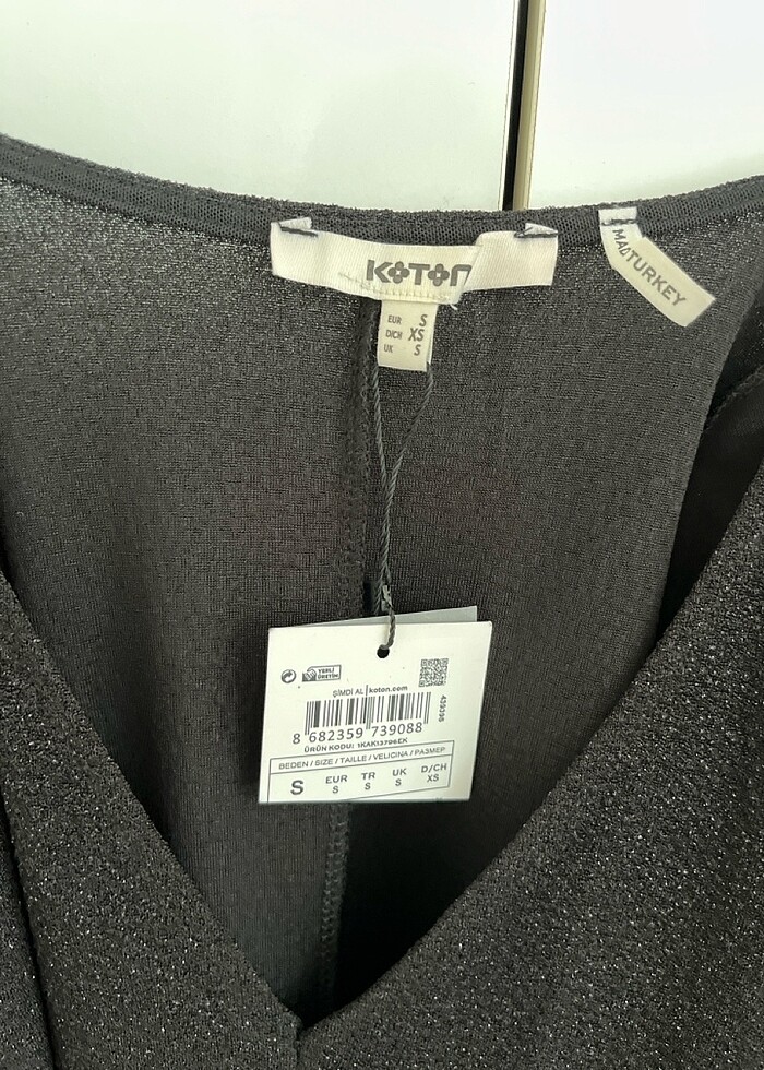 Koton şık simli bluz - Görsel 3