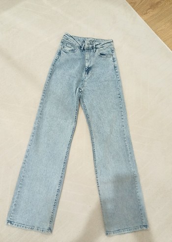 Pastel Mavi Kadın Denim Jean Pantolon