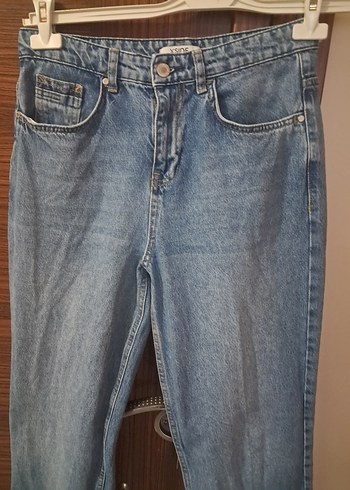 erkek  Mavi Regular Fit Denim Pantolon - Görsel 2