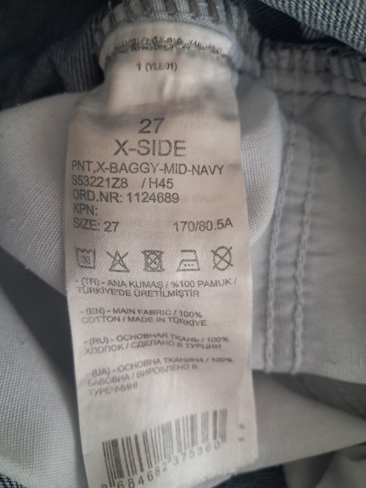 erkek  Mavi Regular Fit Denim Pantolon - Görsel 4