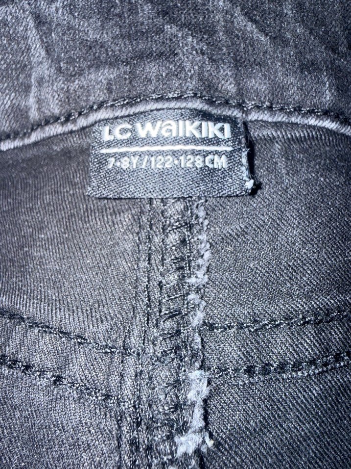 Siyah Erkek Çocuk Denim Pantolon - Görsel 3