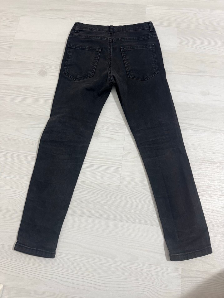 Siyah Erkek Çocuk Denim Pantolon - Görsel 2
