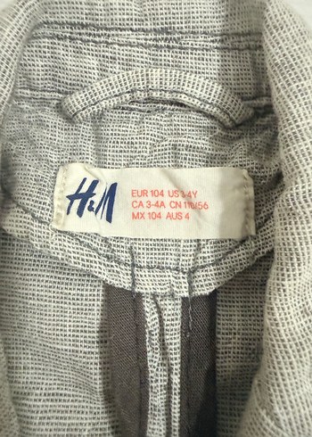 H&M Ceket şort takım - Görsel 4