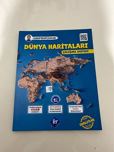 Dünya Haritaları Çalışma Defteri