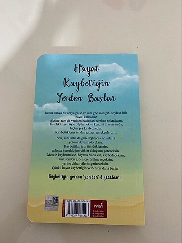  Hayat kaybettiğin yerden başlar (okuma kitabı)
