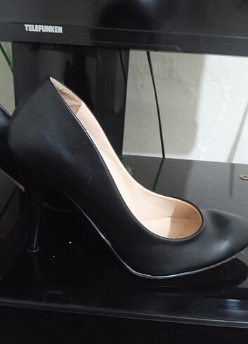 37 Beden siyah Renk Stiletto ayakkabı