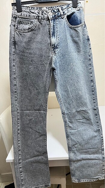 çift renk pantolon jean