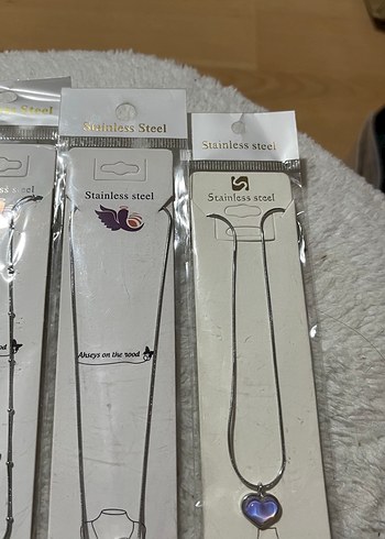 Accessorize Gümüş paslanmaz çelik Kadın Kolye